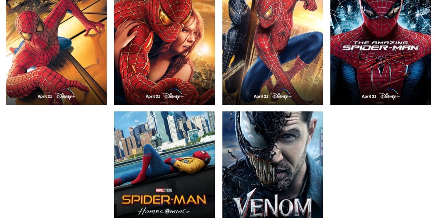 SPIDER-MAN and VENOM to Stream on Disney+  Image