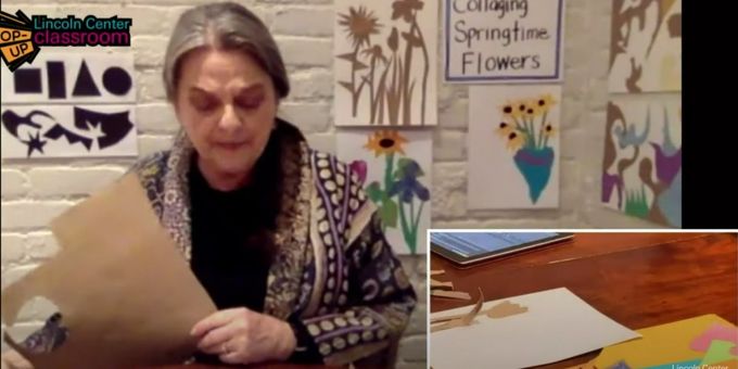 VIDEO: Take an Online Collaging Workshop with Barbara Ellmann, as Part of Lincoln Center's Pop-Up Classroom