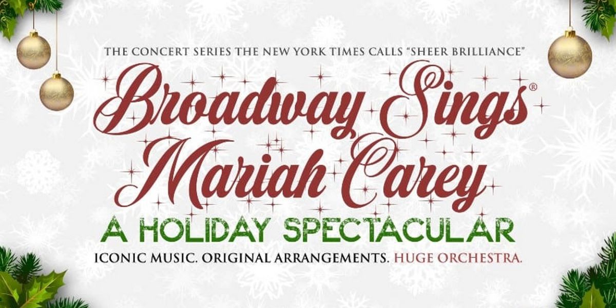 Jeannette Bayardelle, Amber Ardolino & More to Star in BROADWAY SINGS MARIAH CAREY at Sony Hall