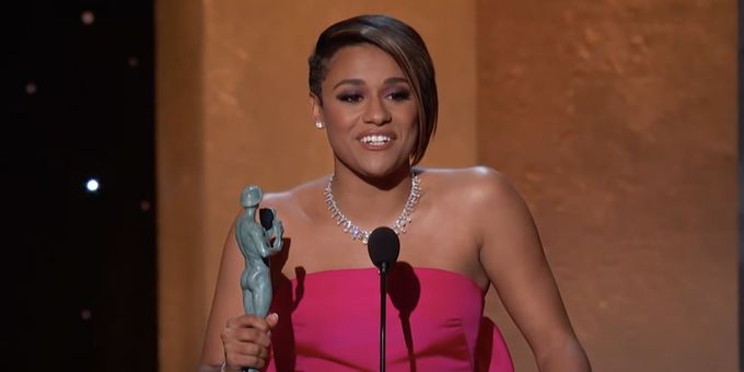 VIDEO: Ariana DeBose Accepts Her SAG Award For WEST SIDE STORY