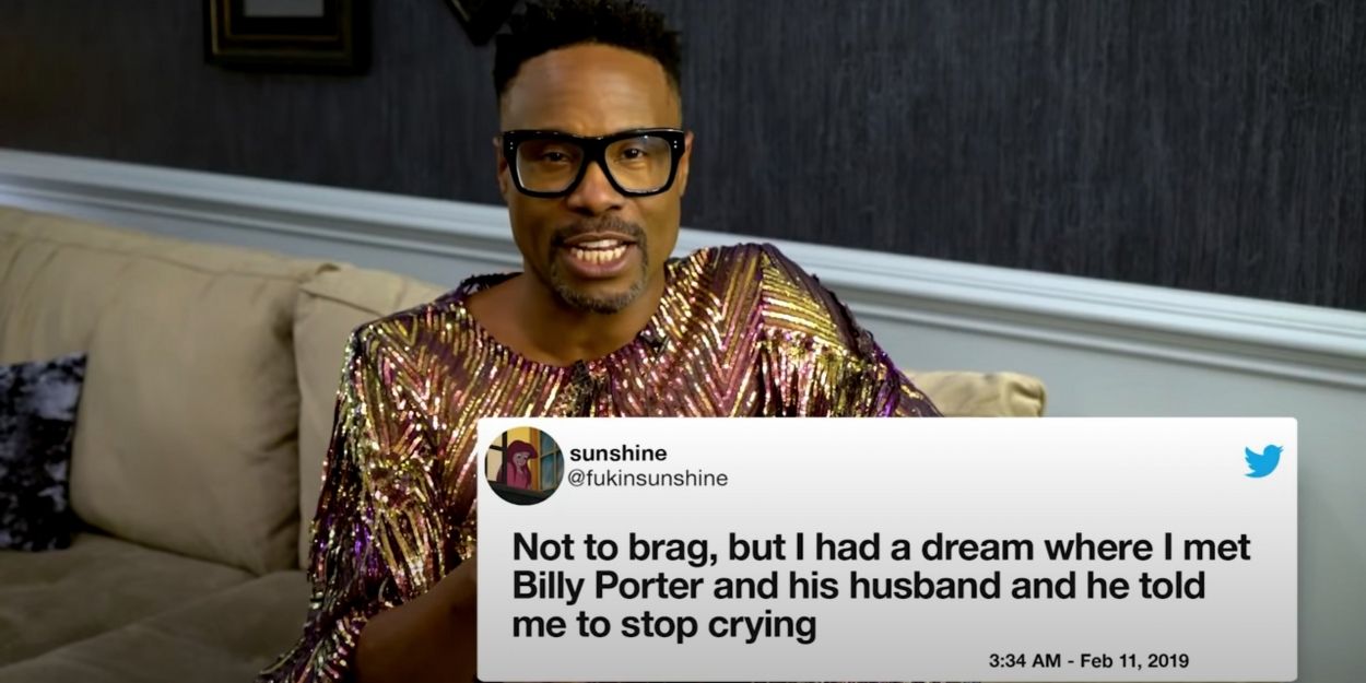 VIDEO: Billy Porter Shares Tweet Dreams on THE LATE LATE SHOW Video