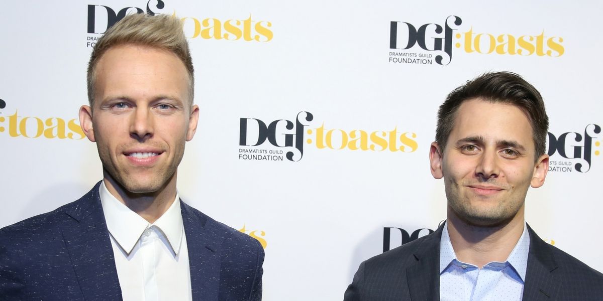 Benj Pasek and Justin Paul at Work on THE OREGON TRAIL Musical Film Adaptation