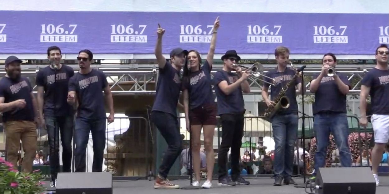 Broadway Rewind: Nobody Can Stop BANDSTAND at Broadway in Bryant Park! Video