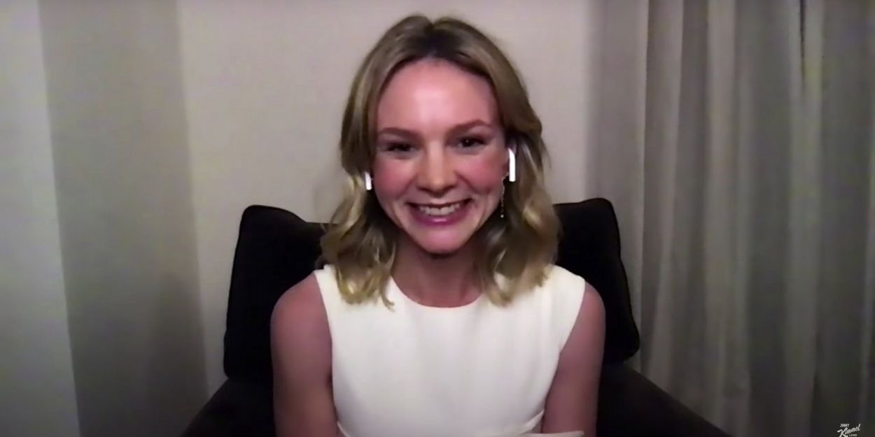 VIDEO: Carey Mulligan Talks About Her Love of Christmas on JIMMY KIMMEL LIVE! Video
