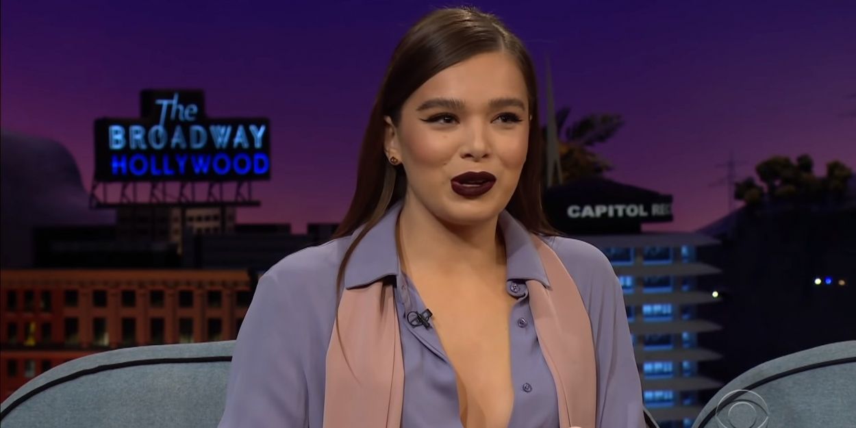 VIDEO: Hailee Steinfeld Talks About Sharing Oscar Snacks on THE LATE LATE SHOW WITH… Video