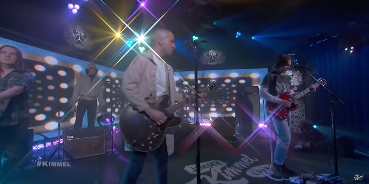 VIDEO: Watch White Reaper Perform 'Might Be Right' on JIMMY KIMMEL LIVE! Video