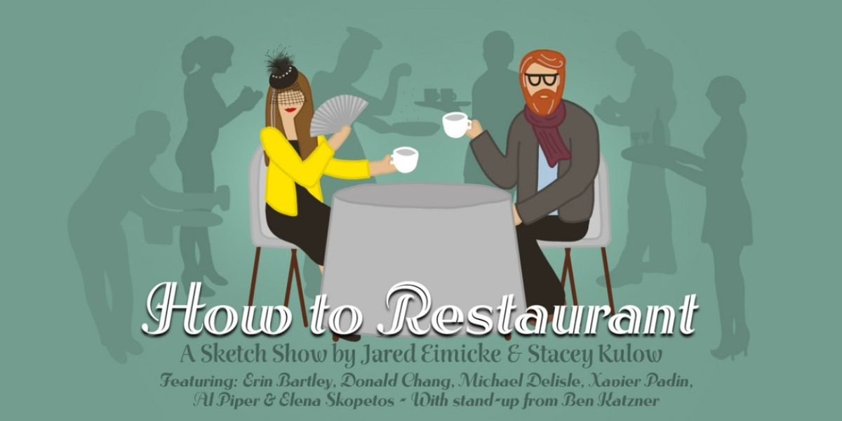Comedians Jared Eimicke and Stacey Kulow to Present HOW TO RESTAURANT at Caveat This Month
