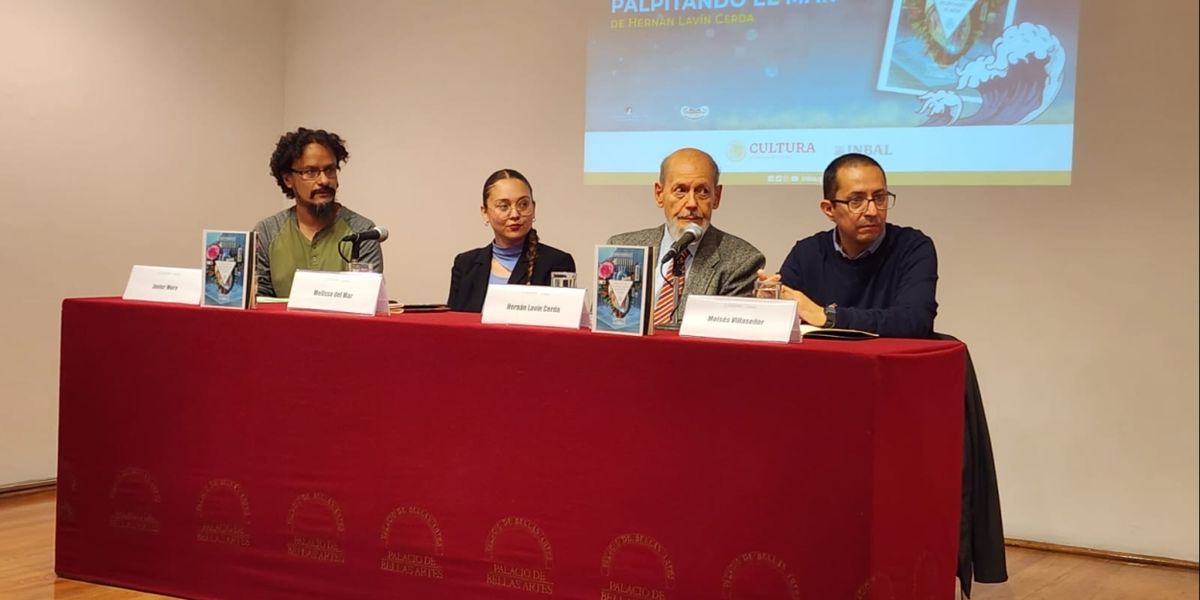 Con Al Fondo Sigue Palpitando El Mar, Hernán Lavín Busca Romper Con La Solemnidad De La Poesía