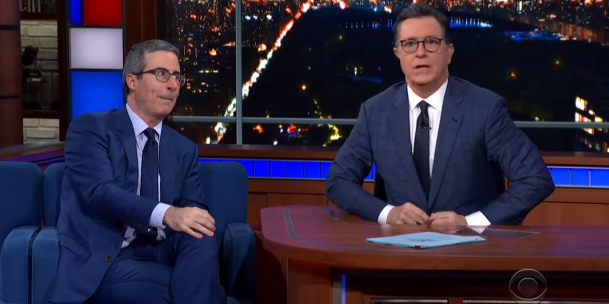 VIDEO: Watch Maybe Coming Soon With John Oliver on THE LATE SHOW WITH STEPHEN COLBERT Video