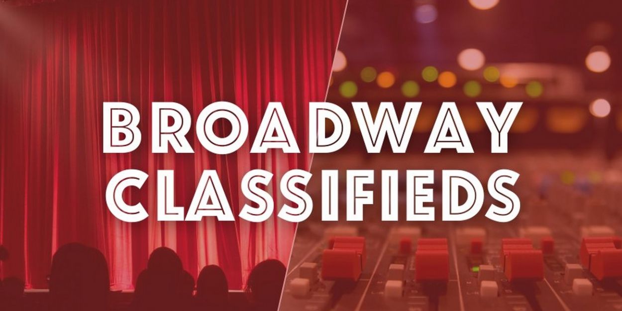 This Week's New Classifieds on BWW - 9/15/2023  Image