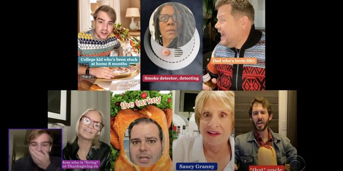 VIDEO: Watch Patti LuPone, Kristin Chenoweth, Audra McDonald, Josh Gad & Josh Groban Perform THANKSGIVING: THE TIKTOK MUSICAL