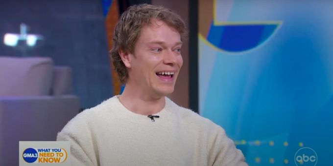 VIDEO: Alfie Allen Talks HANGMEN on GOOD MORNING AMERICA & NBC New York Live