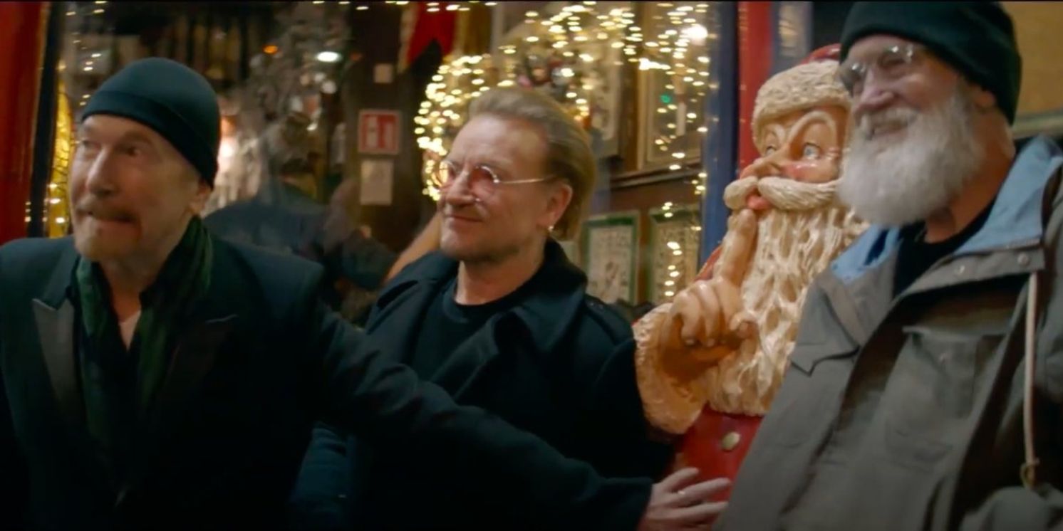 Disney+ to Premiere 'BONO & THE EDGE: A SORT OF HOMECOMING, WITH DAVE LETTERMAN Docu-Special  Image