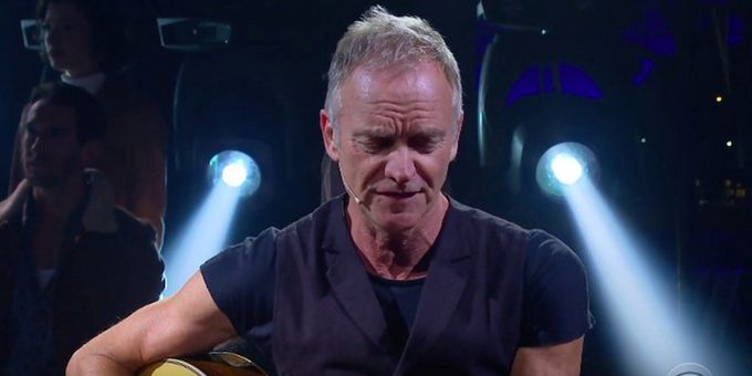 VIDEO: Sting Performs 'The Last Ship' on THE LATE LATE SHOW