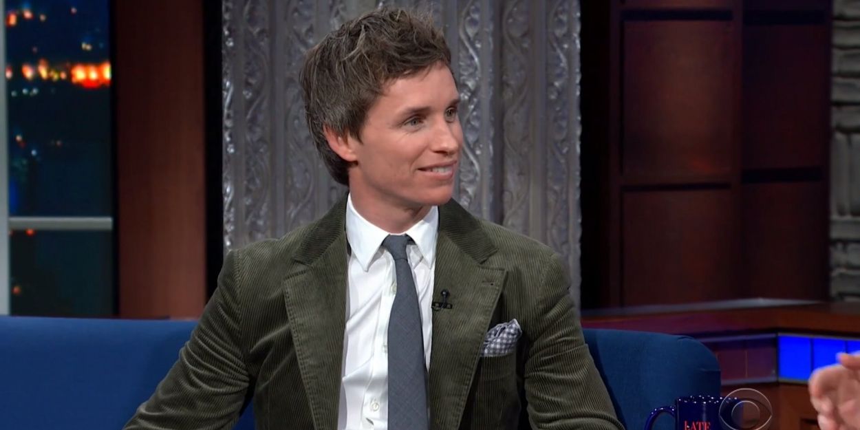 VIDEO: Eddie Redmayne Talks About Shooting THE AERONAUTS on THE LATE SHOW WITH… Video