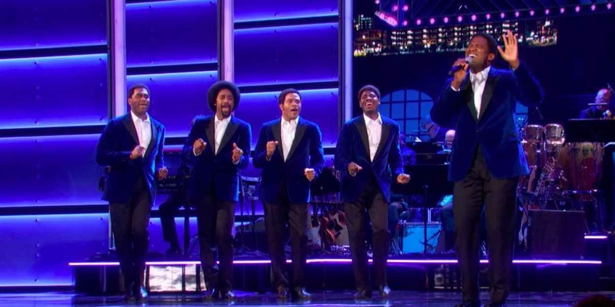 BWW Exclusive: Watch the AIN'T TOO PROUD Cast Honor Berry Gordy at the Kennedy… Video