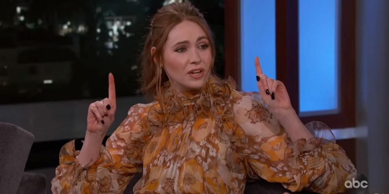VIDEO: Karen Gillan Talks About Eating Pig's Blood on JIMMY KIMMEL LIVE Video