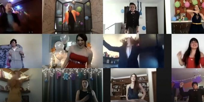 VIDEO: Teenagers Unite to Build a Virtual Prom with Members of Broadway Cast of THE PROM!