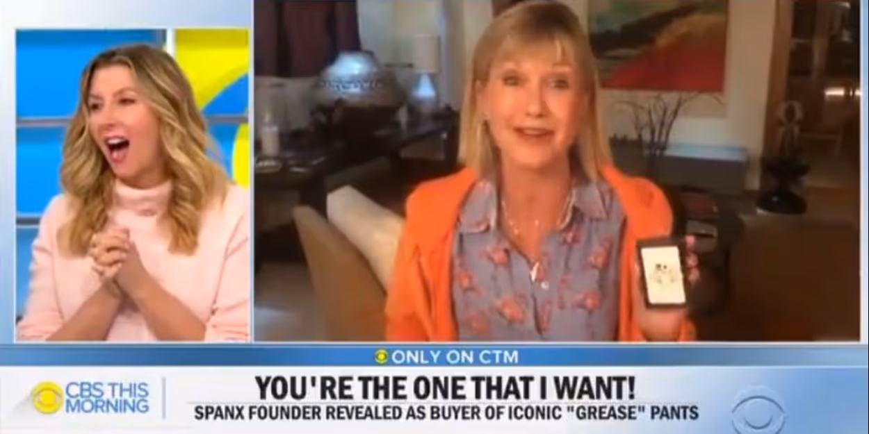 VIDEO: Spanx Founder Revealed as Buyer of Olivia Newton-John's Black Satin Pants… Video