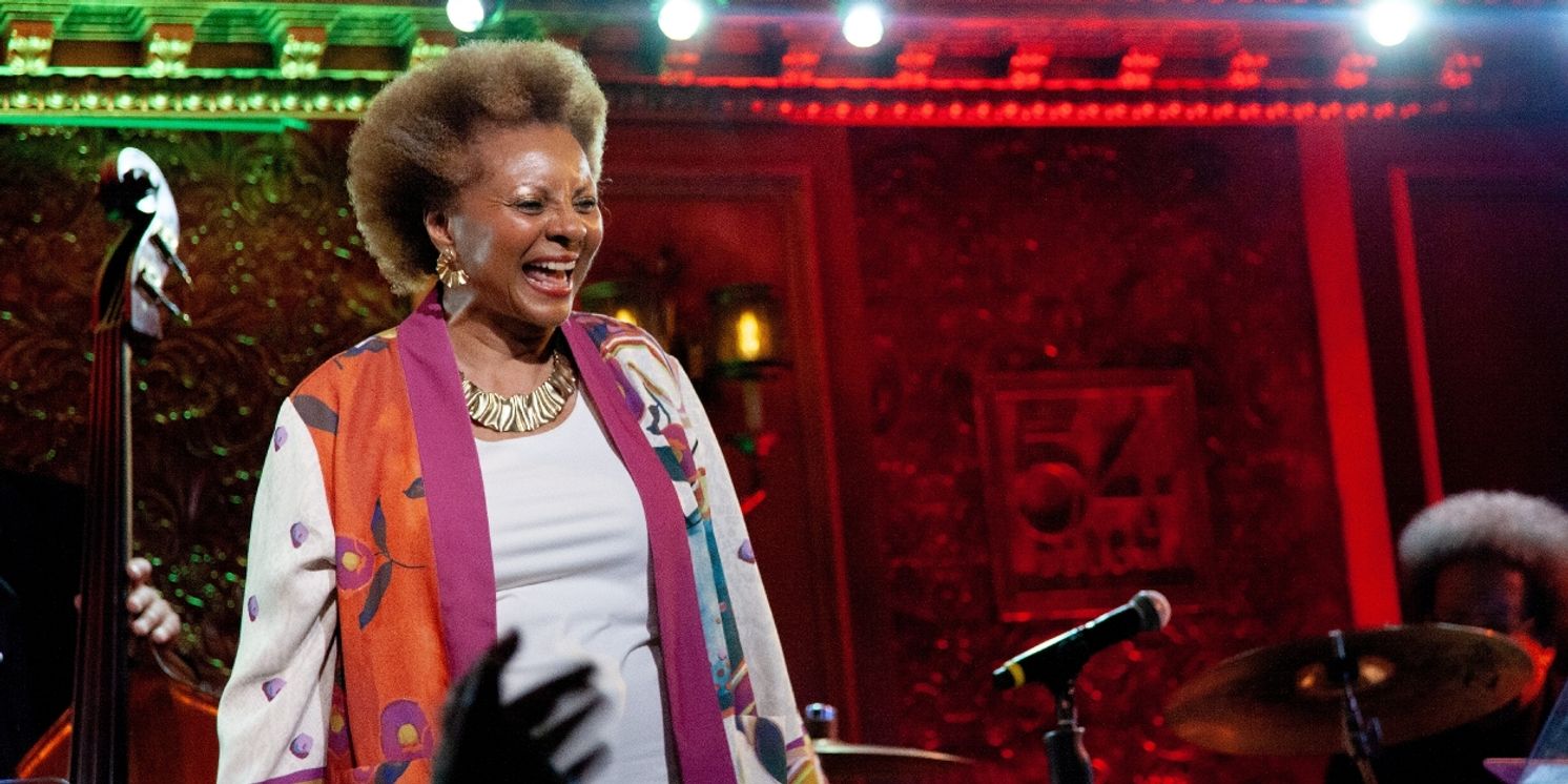 Review: Leslie Uggams ONLY IN NEW YORK Makes 54 Below The Place To Be This Week  Image