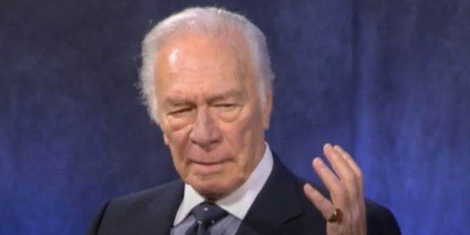 Flashback Video: Christopher Plummer Talks THE SOUND OF MUSIC, Julie Andrews, and More