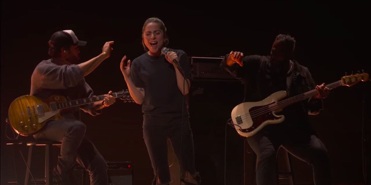Video: Watch Lady Gaga Perform 'Hold My Hand' at the Oscars Video