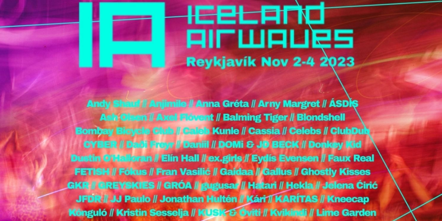 Daði Freyr, Anjimile & More Set for Iceland Airwaves 2023 Edition  Image