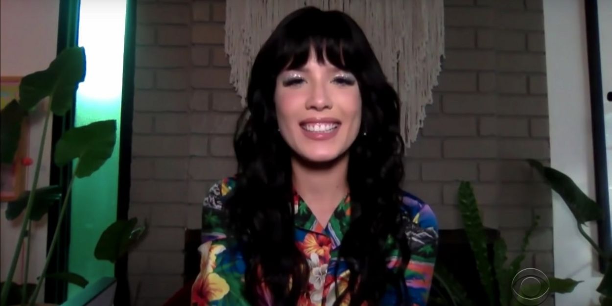VIDEO: Halsey Says Her First Love Was Acting on THE LATE LATE SHOW Video