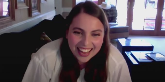 VIDEO: Beanie Feldstein Talks Performing With Ben Platt For Sondheim's 90th, and More on THE LATE LATE SHOW