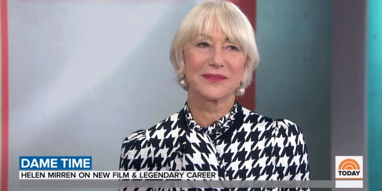 VIDEO: Helen Mirren Talks About Her Tattoo on TODAY SHOW Video