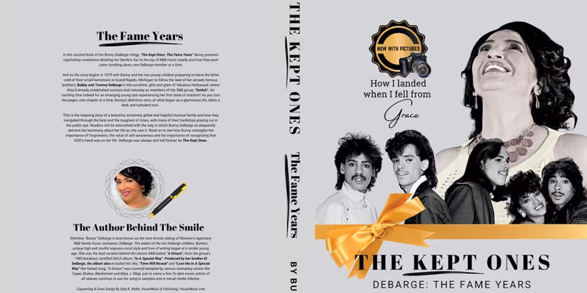Bunny DeBarge Releases Newly Revised Memoir THE KEPT ONES: DEBARGE, THE FAME YEARS