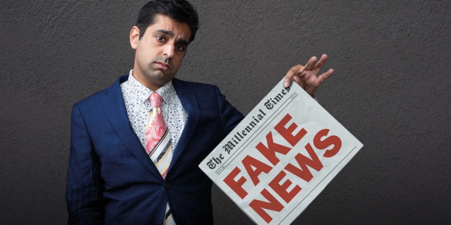 Osman Baig's FAKE NEWS to Transfer to Southwark Playhouse in January  Image