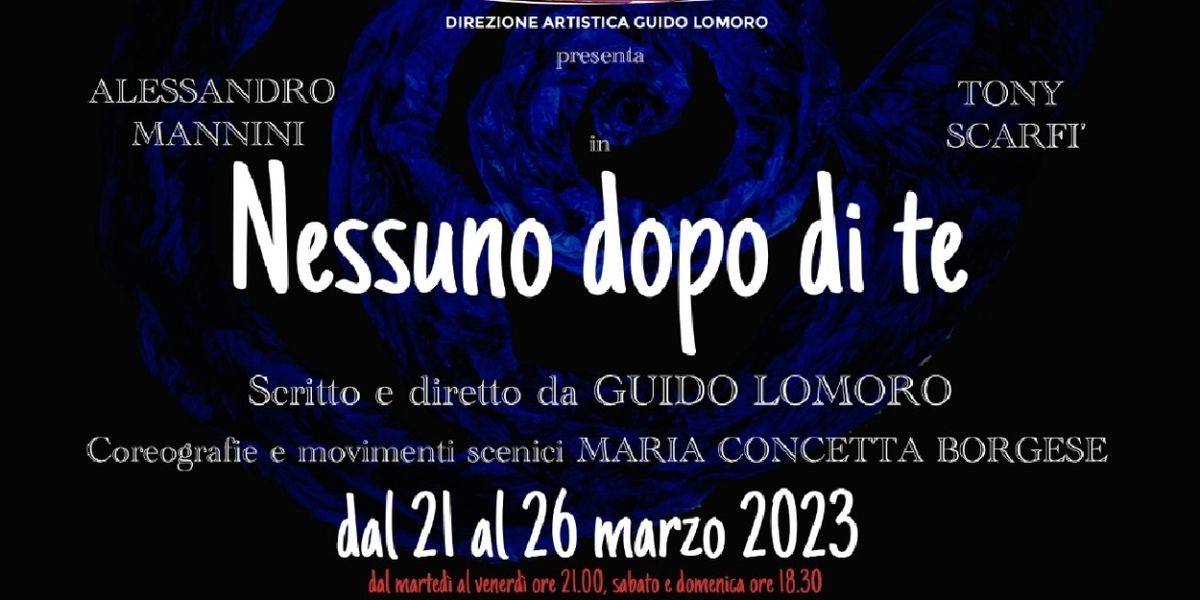 Review: NESSUNO DOPO DI TE al TEATROSOPHIA