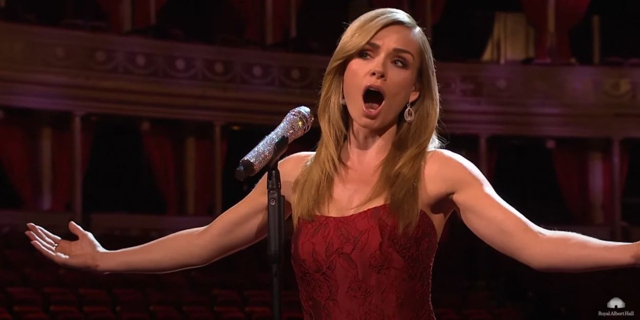VIDEO: Katherine Jenkins Performs Concert in Empty Royal Albert Hall to Mark 75th… Video