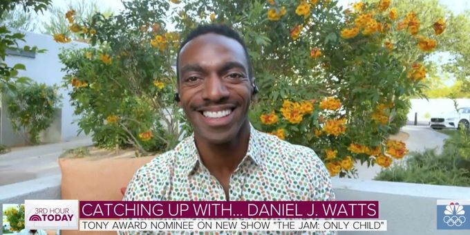 VIDEO: Daniel J. Watts Talks THE JAM on TODAY SHOW