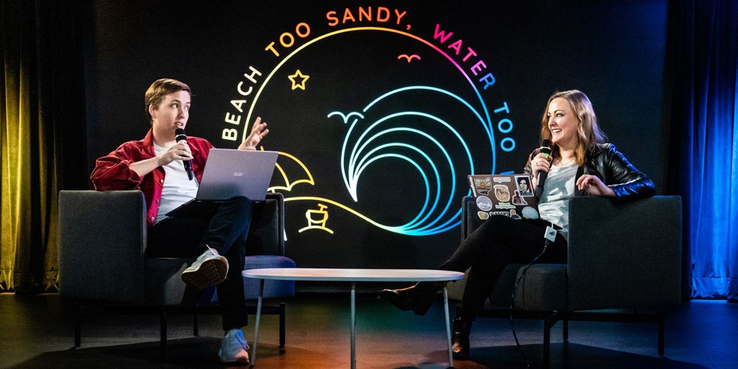 The Den Theatre to Present BEACH TOO SANDY, WATER TOO WET Comedy Podcast in October  Image