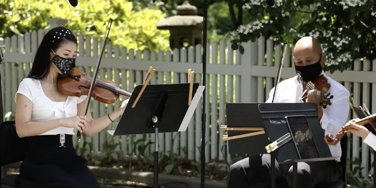 VIDEO: Musicians and Dancers from the New York City Ballet LIVE at Queens Botanical… Video