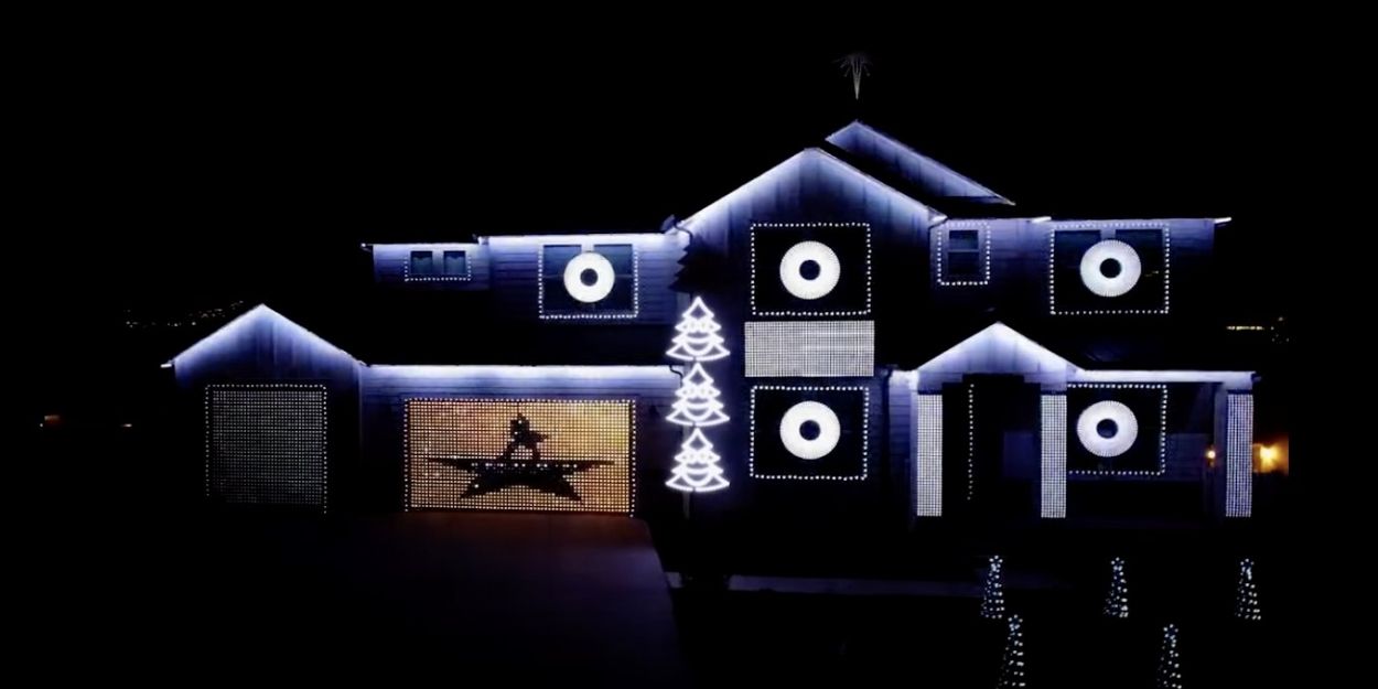 VIDEO: Utah Family Creates HAMILTON-Themed Light Show; Sparking Donation From… Video