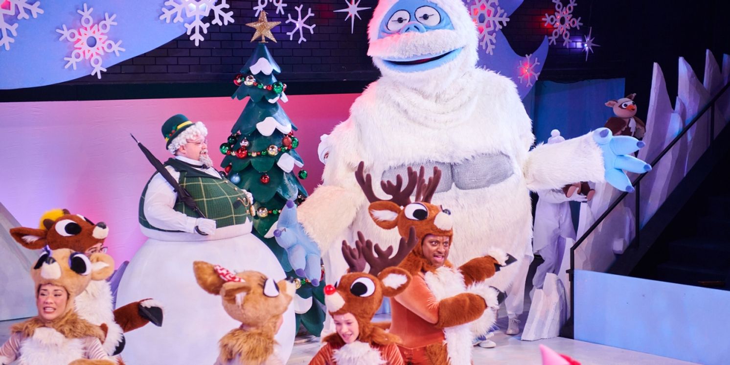 Review: RUDOLPH THE MUSICAL is Festive Family Fun at FIRST STAGE  Image