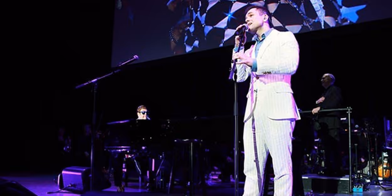 VIDEO: ROCKETMAN Star Taron Egerton and Elton John Duet at the Greek Theatre Video