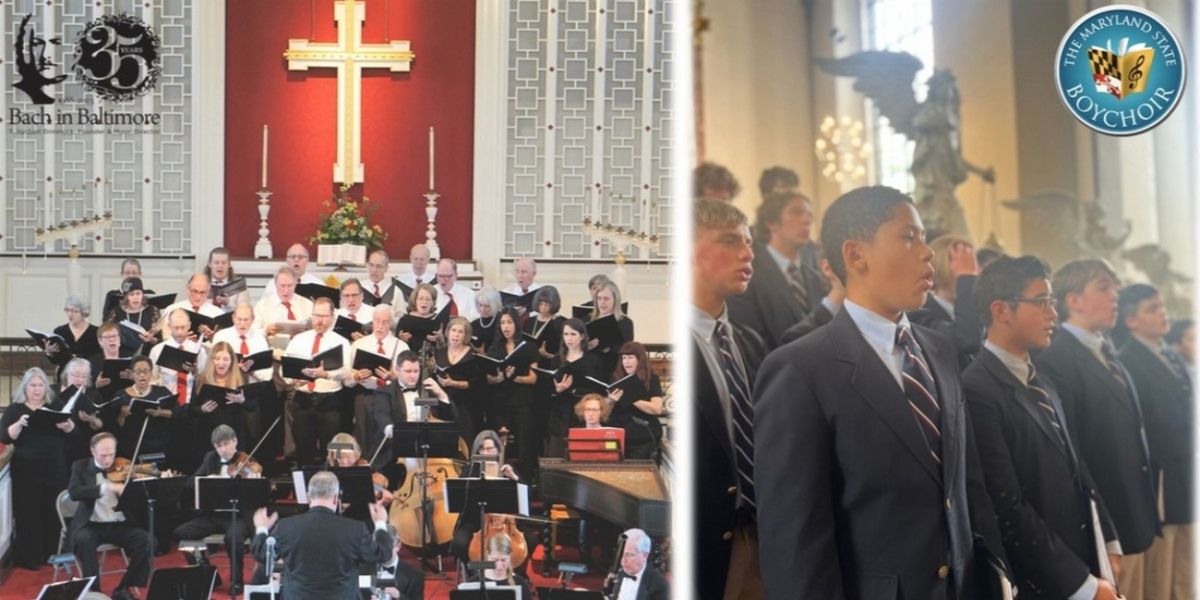 Bach In Baltimore to Perform Bach Trio With The Maryland State Boychoir This Month