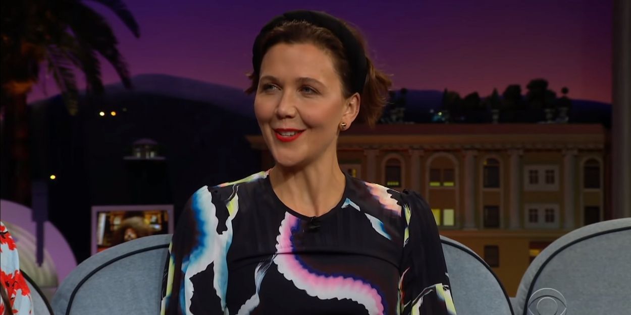 VIDEO: Maggie Gyllenhaal Talks Adventurous Eating on THE LATE LATE SHOW Video