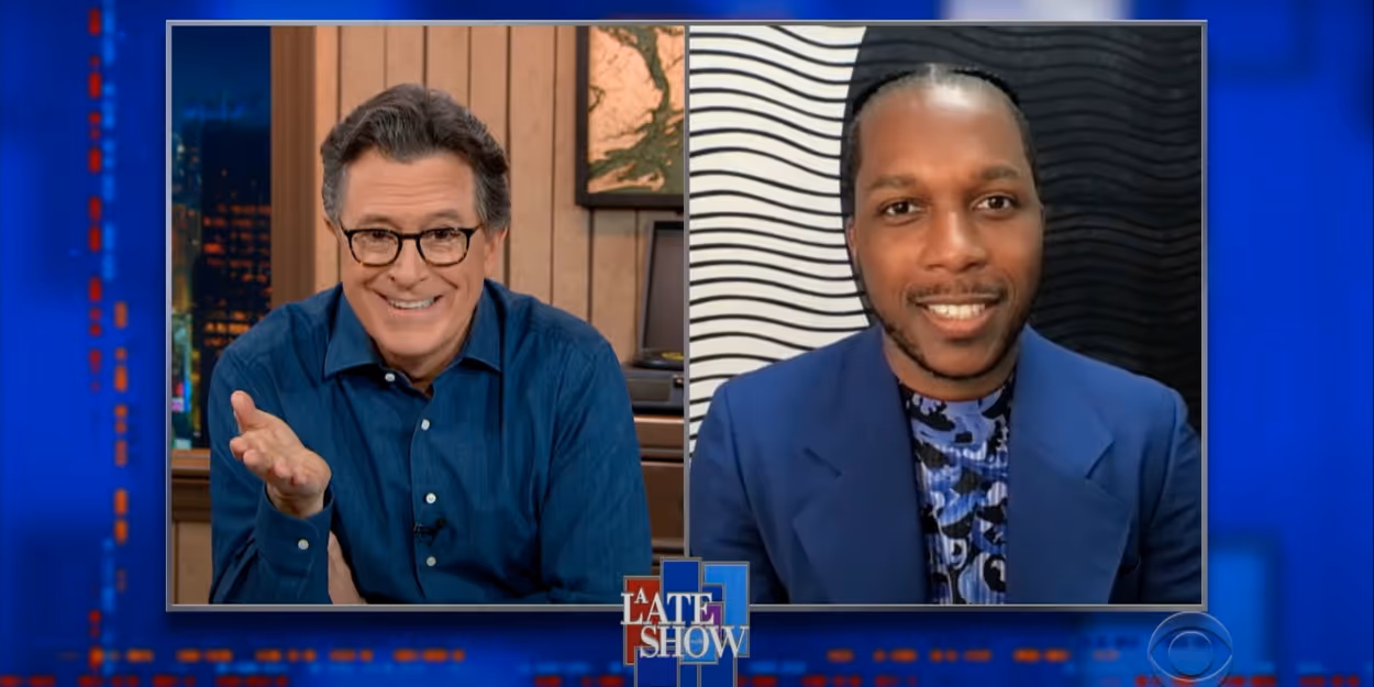 VIDEO: Leslie Odom Jr. Talks Sam Cooke on THE LATE SHOW WITH STEPHEN COLBERT Video