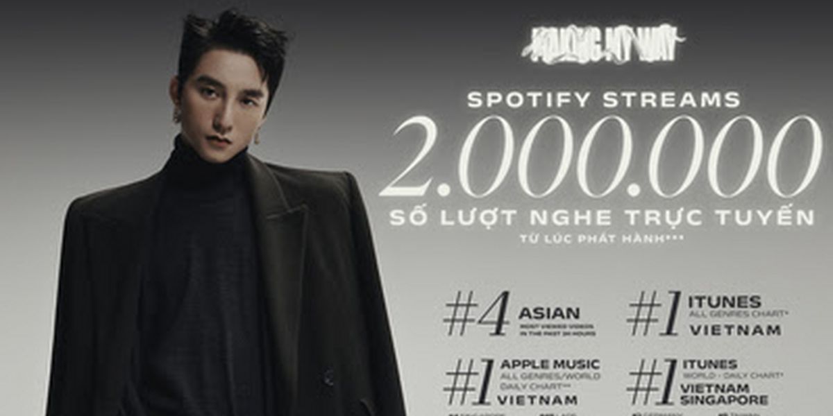 V-pop Superstar Son Tung M-TP's New Single 'Making My Way' is Topping Charts Worldwide