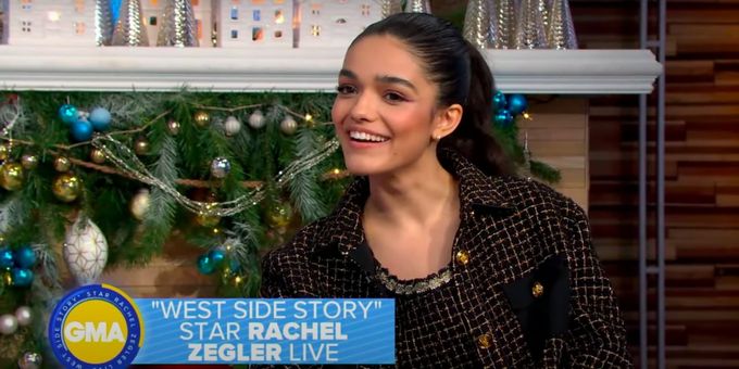 VIDEO: Rachel Zegler Talks WEST SIDE STORY on GOOD MORNING AMERICA