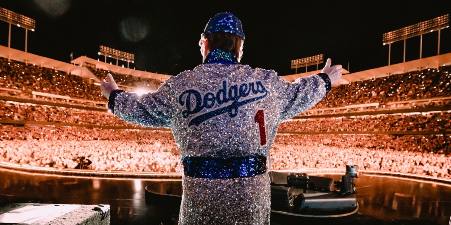 Elton John Performs Final North American Tour Date at Dodger Stadium  Image