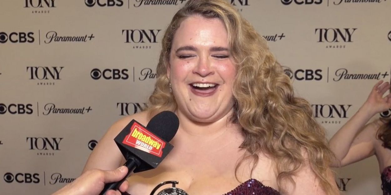 Video: Bonnie Milligan Celebrates Tony Win for 'Best Featured Actress in a Musical' Video