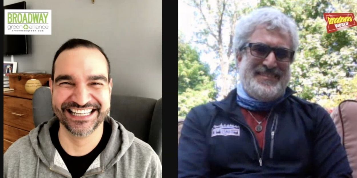 BWW Exclusive: Javier Muñoz Shines a Spotlight on the Helpers of the Broadway Relief… Video