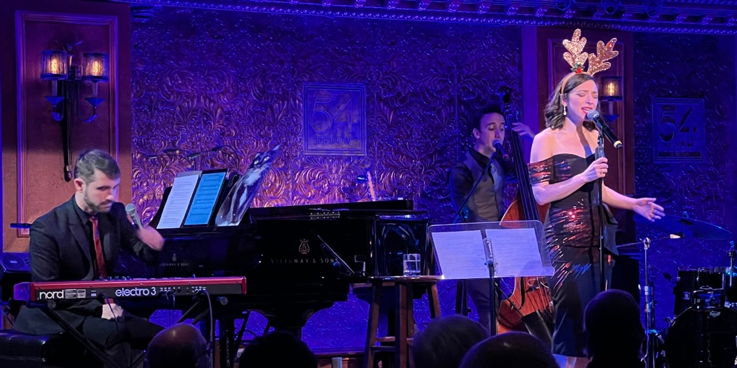Review: Julie Benko & Jason Yeager Bring the Holiday Cheer in HAND IN HAND at 54 Below  Image