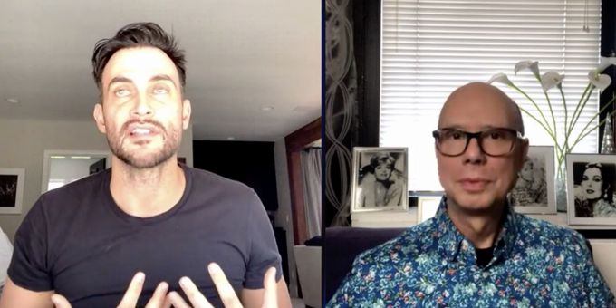 VIDEO: Cheyenne Jackson Stops By for Debut Episode of Backstage LIVE with Richard Ridge